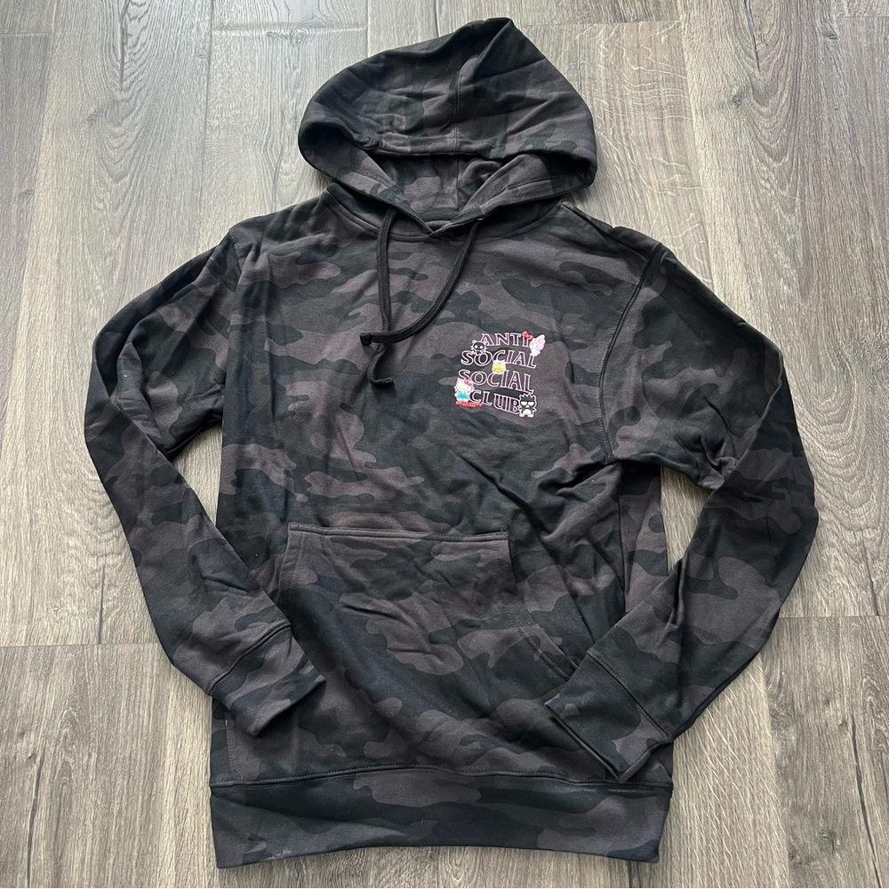 Anti Social Social Club x Hello Kitty Camo Hoodie